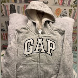 Baby Gap Sherpa Zip Up Hoodie, size 4T